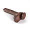 ZENN Dual Density Big, Bigger, Biggest Dick 24cm Braun