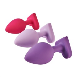 DREAM TOYS Love Signal Triple Heart Analplug 3er-Set