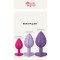DREAM TOYS Love Signal Triple Heart Analplug 3er-Set