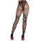 LEG AVENUE Dahlia Lace Tights mit floralen Spitzendetails