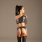 KYNX Glamour Glow Adjustable Thong Silber