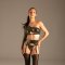 KYNX Glamour Glow Garter Belt Gold