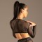 KYNX Riviera Mesh Top Schwarz