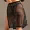 KYNX Riviera Mesh Skirt Schwarz