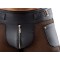 SVENJOYMENT Pants mit transparenten Netzeinsätzen Schwarz