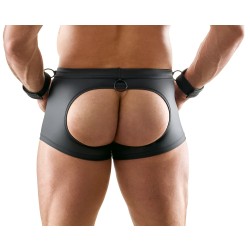 SVENJOYMENT Pants mit Fesselmanschetten Schwarz