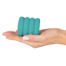 YOU 2 TOYS Penis- & Hodenring-Set 4-teilig Türkis