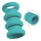 YOU 2 TOYS Penis- & Hodenring-Set 4-teilig Türkis