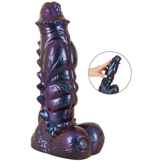 BEASTY COCKS Tech-Zilla Bang Dildo Ø 6 cm Violett