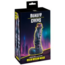 BEASTY COCKS Tech-Zilla Bang Dildo Ø 6 cm Violett