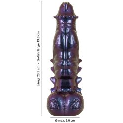 BEASTY COCKS Tech-Zilla Bang Dildo Ø 6 cm Violett