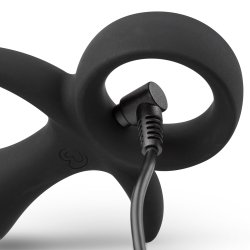EASY TOYS Butt Buzzer Vibrierender Analplug Schwarz