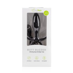 EASY TOYS Butt Buzzer Vibrierender Analplug Schwarz