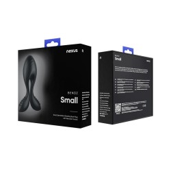 NEXUS Bendz Biegsamer Analplug mit Vibration & Fernbedienung Schwarz Small