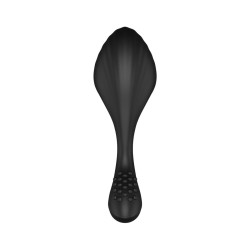 NEXUS Bendz Biegsamer Analplug mit Vibration & Fernbedienung Schwarz Small
