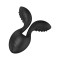 NEXUS Bendz Biegsamer Analplug mit Vibration & Fernbedienung Schwarz Small