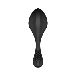 NEXUS Bendz Biegsamer Analplug mit Vibration & Fernbedienung Schwarz Medium