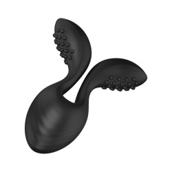 NEXUS Bendz Biegsamer Analplug mit Vibration & Fernbedienung Schwarz Large