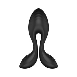 NEXUS Bendz Biegsamer Analplug mit Vibration & Fernbedienung Schwarz Large
