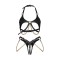 OBSESSIVE Anyya Set 2-teilig S/M/L Schwarz