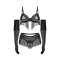 OBSESSIVE Rossay Dessous-Set 4-teilig Schwarz