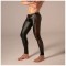 ABSOLU MALE Rebel Zip Legging Schwarz
