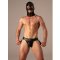ABSOLU MALE Rebel Hood Schwarz One Size