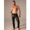 ABSOLU MALE Master Ring Zip Sweatpants Schwarz