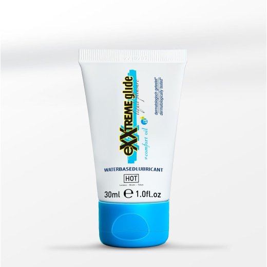 HOT EXXtreme Glide auf Wasserbasis mit Comfort Oil a+ 30ml