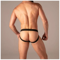 ABSOLU MALE Master Ring Zip Jockstrap Schwarz