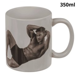 KINKY PLEASURE Heat Change Mug Stripper Boy Model 01