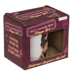 KINKY PLEASURE Heat Change Mug Stripper Girl Model 01
