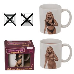 KINKY PLEASURE Heat Change Mug Stripper Girl Model 02