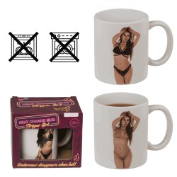KINKY PLEASURE Heat Change Mug Stripper Girl Model 03