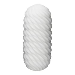 TENGA 3DX Flow Masturbator Sleeve Weiss