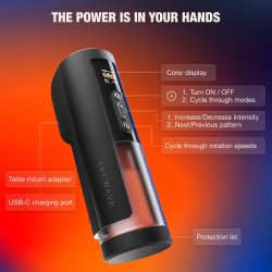 ARCWAVE Thruster Masturbator mit Stossfunktion & Rotation