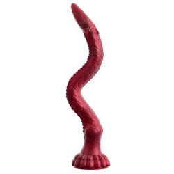 BEASTY COCKS The Enormous Eel Dildo Ø 9 cm Rot