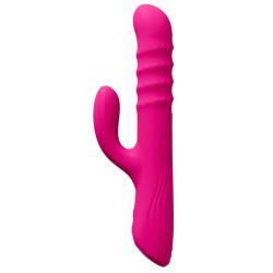 LOVENSE Velvo Rotating Beaded G-Spot & Clit Rabbit...