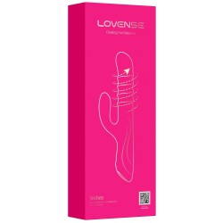 LOVENSE Velvo Rotating Beaded G-Spot & Clit Rabbit Vibrator mit App Steuerung