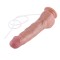 HISMITH KlickLok Squirting Dildo aus Silikon 30 cm Skin