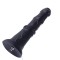 HISMITH KlickLok Squirting Analdildo aus Silikon 28.5 cm Schwarz