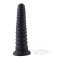 HISMITH KlicLok Squirting Analdildo aus Silikon 26 cm Schwarz