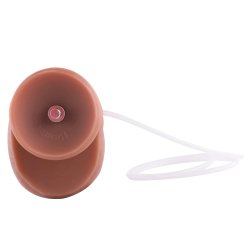 HISMITH KlicLok Squirting Dildo aus Silikon 22 cm Skin