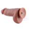 HISMITH KlicLok Squirting Dildo aus Silikon 22 cm Skin