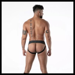 TOF Raw Denim Jockstrap Blau
