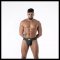 TOF Raw Denim Jockstrap Blau