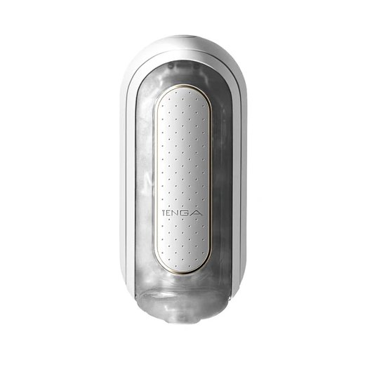 TENGA Flip Zero EV Masturbator mit Vibration (Neu mit USB-C Ladekabel) Weiss