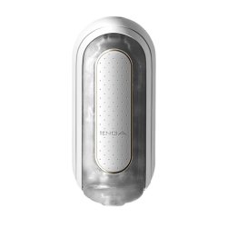 TENGA Flip Zero EV Masturbator mit Vibration (Neu mit USB-C Ladekabel) Weiss