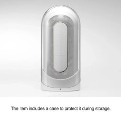 TENGA Flip Zero EV Masturbator mit Vibration (Neu mit USB-C Ladekabel) Weiss