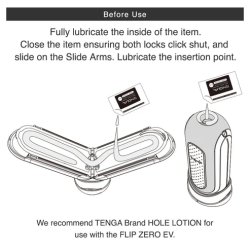 TENGA Flip Zero EV Masturbator mit Vibration (Neu mit USB-C Ladekabel) Weiss